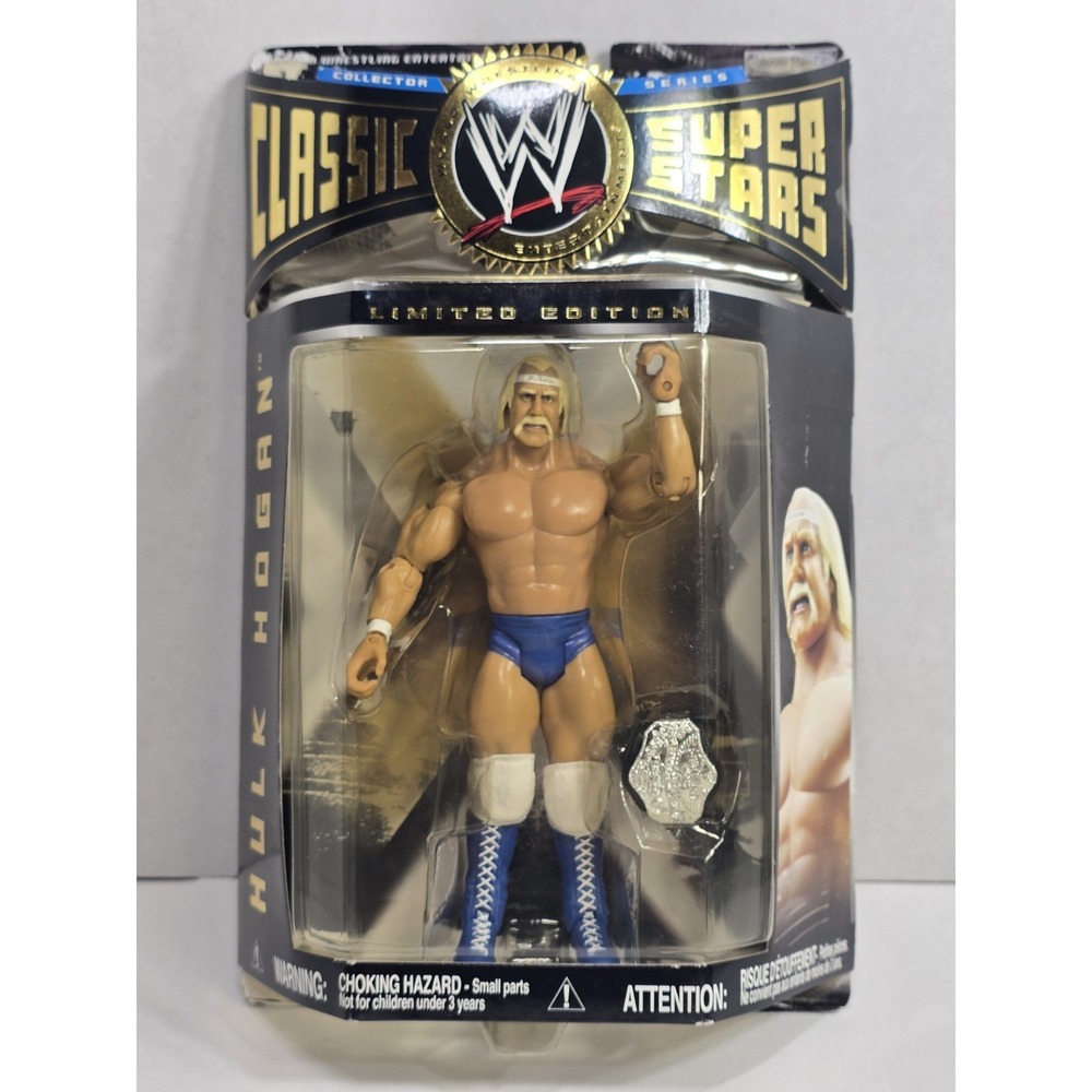 Jakks Pacific WWE Classic SuperStars Hulk Hogan Limited Edition 2006 Blue Trunks